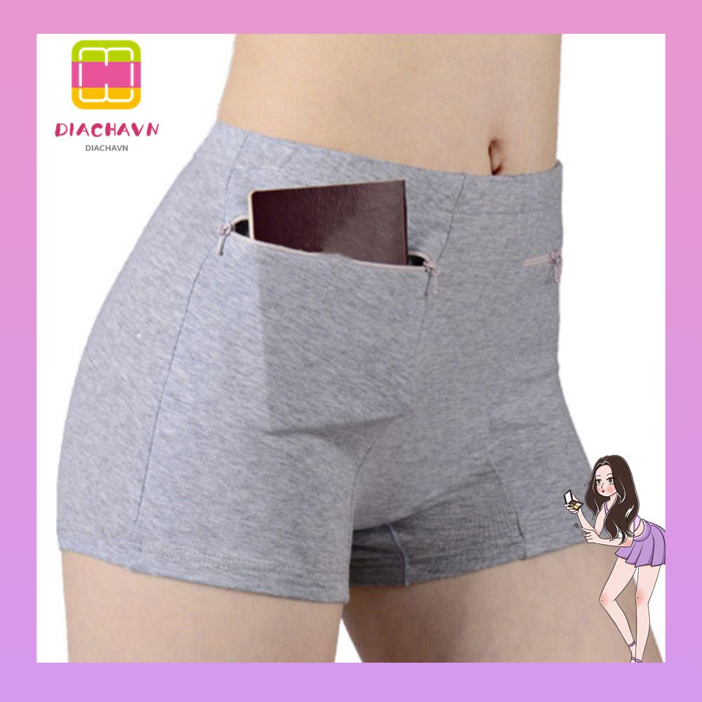 Quần Lót Ngắn Chống Chảy Xệ Plus Size Cho Nữ