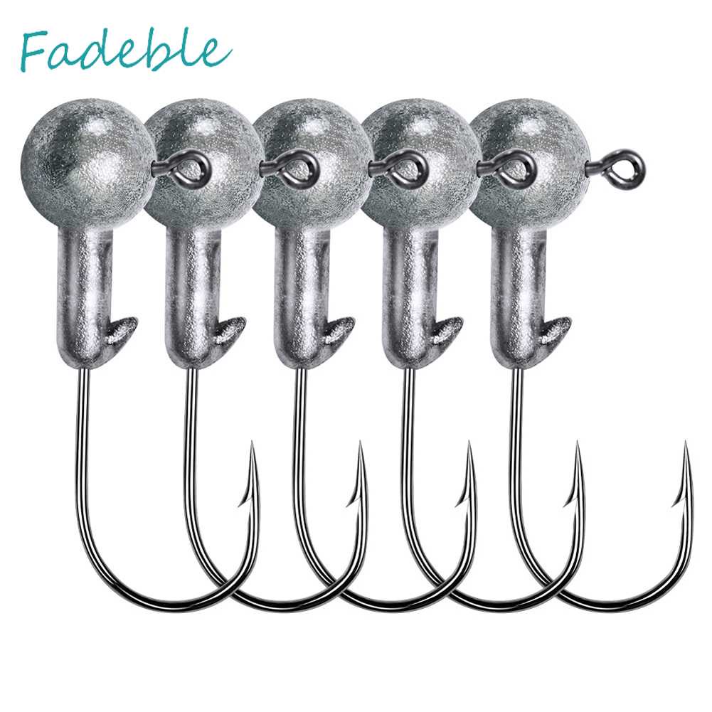 Set 10 Mồi Giả Nhử Cá Đầu Tròn Mềm Mại