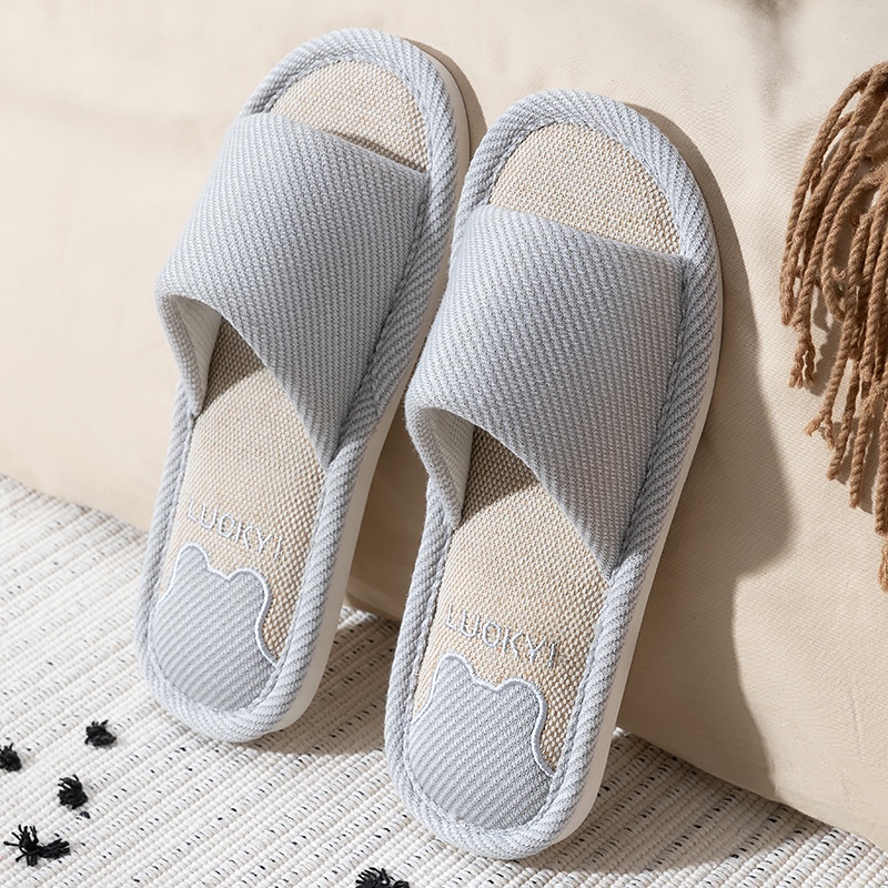 Dép Cotton Lanh Thời Trang Xinh Xắn Dành Cho Nữ