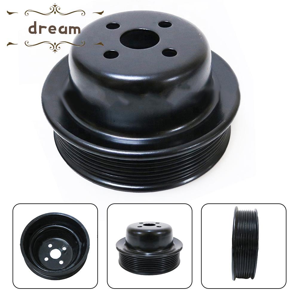 【DREAMLIFE】Fan Belt Pulley 1000g 18.1*14.1*14cm 1Pcs 3914458 Black Easy To Install
