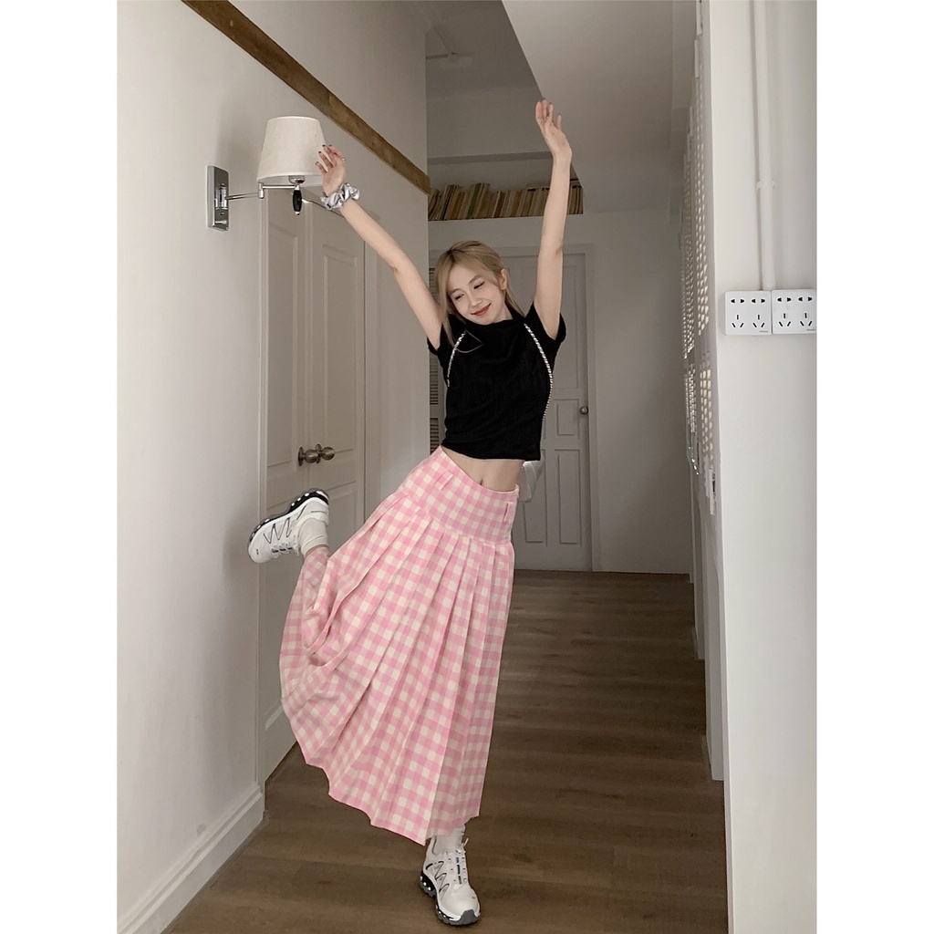 Chân váy Chân Váy Bò váy nữ Chân Váy Chữ A 2023 New Style JN0904