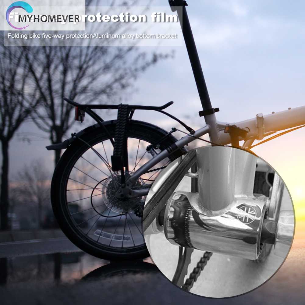 Miếng Dán Bảo Vệ Khung Kim Loại Cho Xe Đạp Brompton
