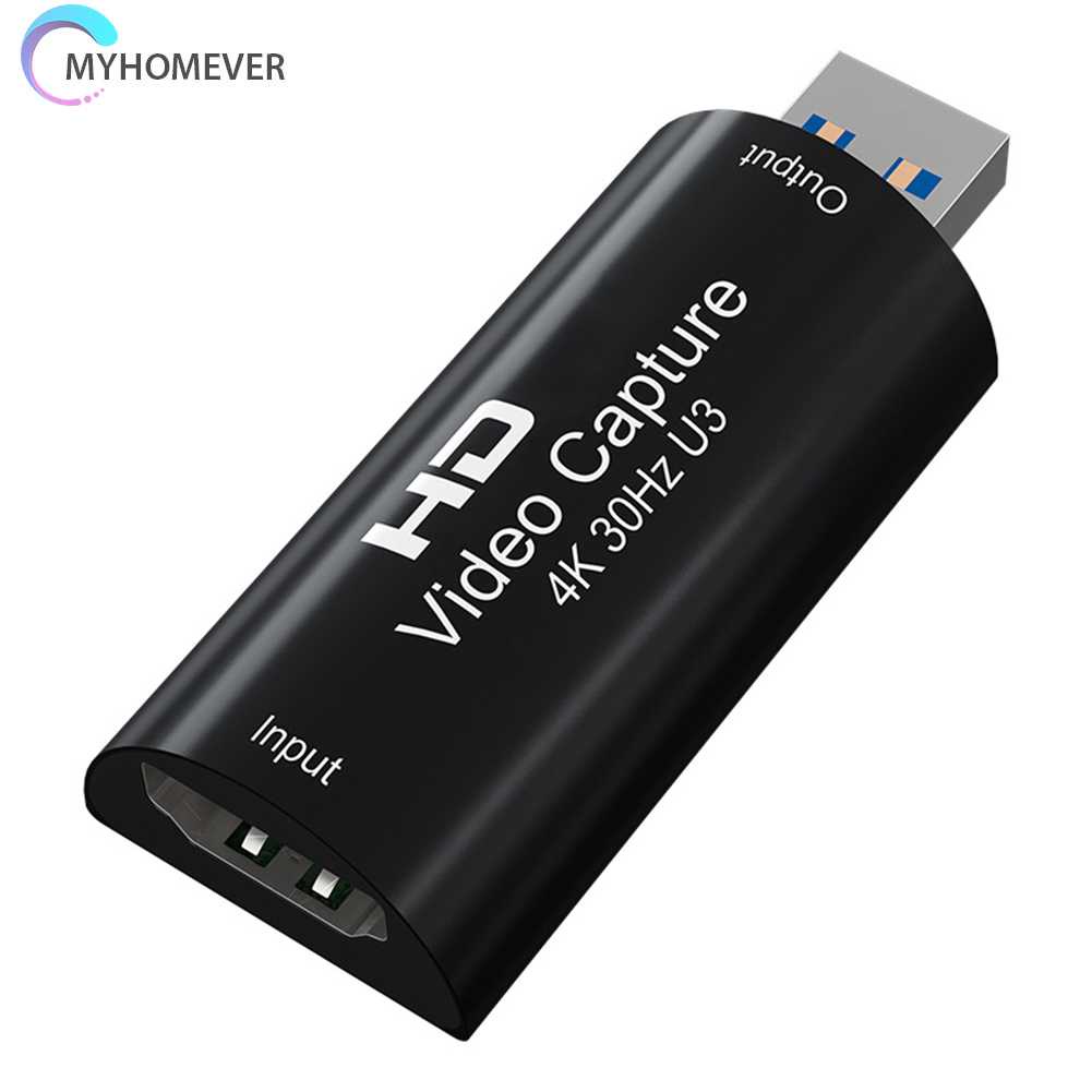 Thẻ Ghi Video Âm Thanh 4K 30Hz HDMI-compatible Sang USB3.0 Cho Trò Chơi OBS