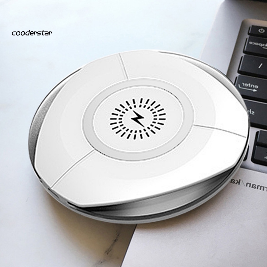 Đế Sạc Điện Thoại Không Dây Hình Tròn Tiện Dụng