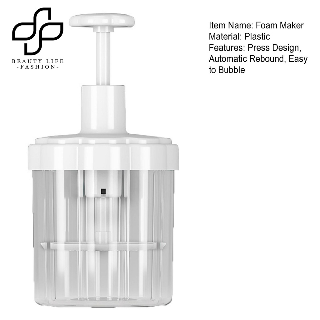 Dụng Cụ Tạo Bọt Rửa Mặt Dạng Nhấn Thoải Mái Tiện Dụng