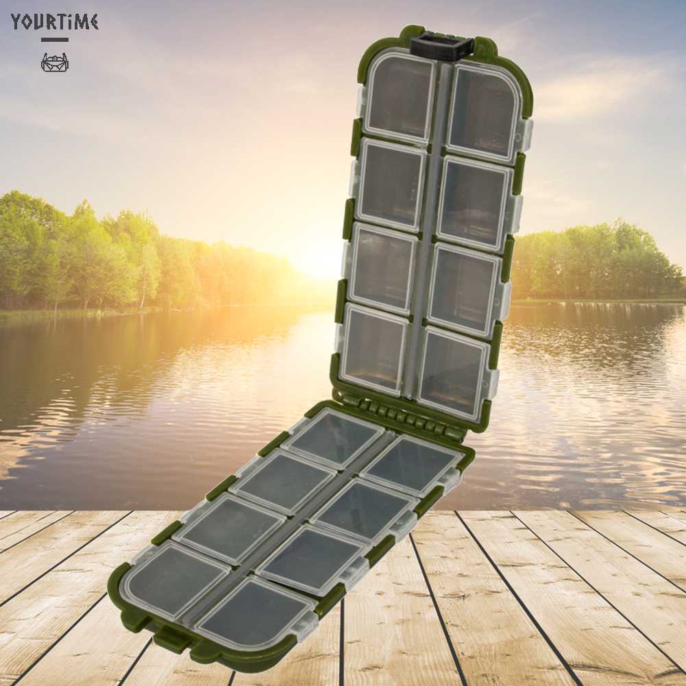 Hộp Đựng Mồi Câu Cá 13 Ngăn Tiện Lợi Ốp