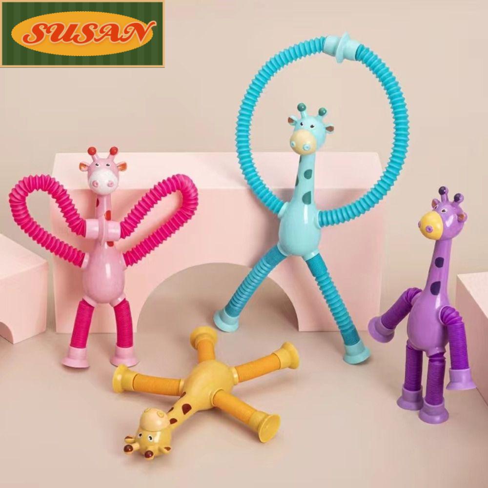 Đồ Chơi Ống Hươu Cao Cổ Có Đèn Cảm Ứng