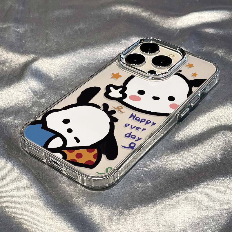 ✅Ốp Điện Thoại Mềm Chống Sốc In Hình Cún Pacha Kiểu Đơn Giản Cho Apple Iphone 12 14 Pro Plus 138 11 Max 7 UDA5