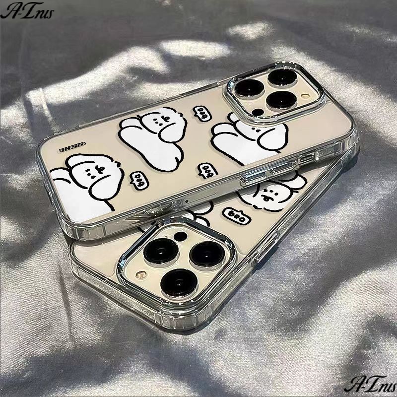 ✅Ốp Điện Thoại Mềm Chống Sốc Hình Cún Dễ Thương Cho Apple Iphone 14Pro 12118 Max YYE6 / 713In