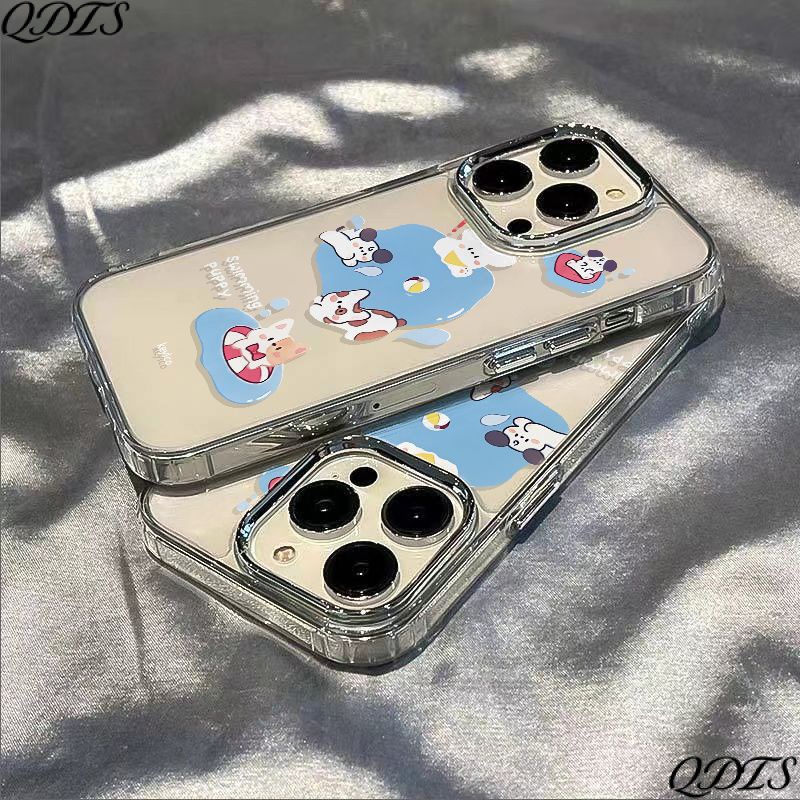 ✅Ốp Điện Thoại Dẻo Họa Tiết Chú Chó Dễ Thương Chống Sốc Cho Apple iPhone12max 13 / 11 8plus14pro 12Max Play 7 8KFL