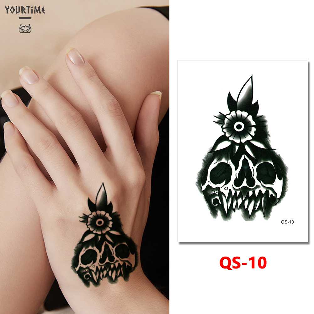 Set 8 Hình Xăm Dán Tạm Thời Chống Nước Dùng Một Lần