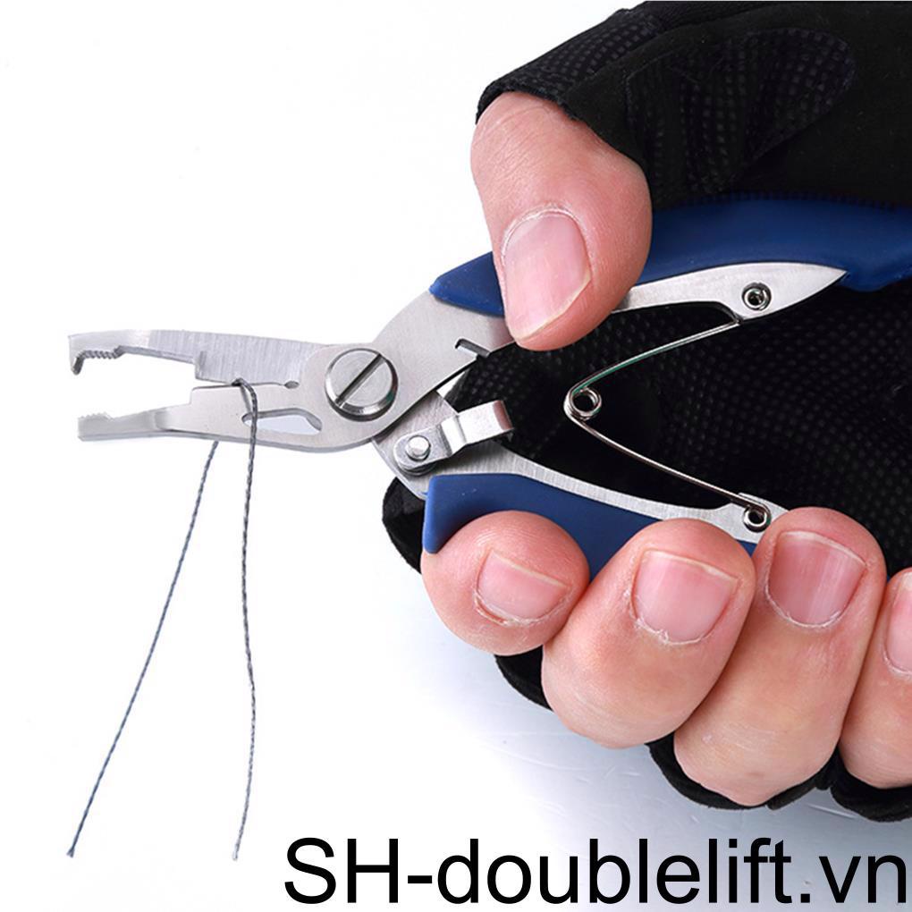 Kìm Cắt Lưỡi Câu Cá Bằng Thép ABS Chống Trơn Chống Ăn Mòn Thay Thế Màu Sắc Trơn