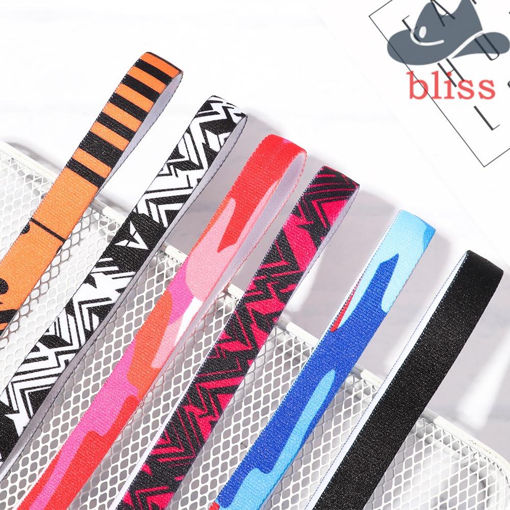 Băng Đô Thể Thao Unisex Co Giãn Chống Mồ Hôi In Họa Tiết