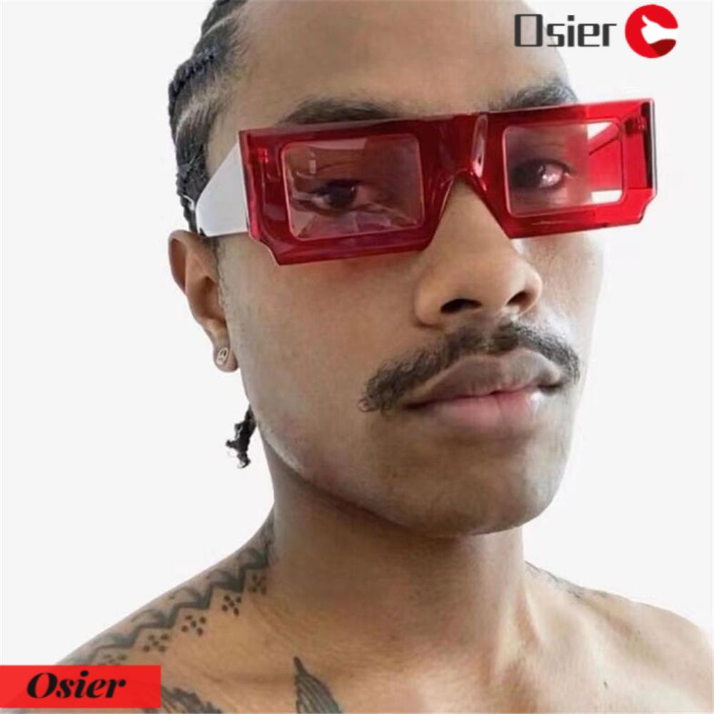 Kính Mát Vuông Chống Tia UV400 Thời Trang Cho Nam &amp; Nữ OSIER1