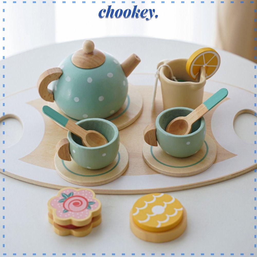 CHOOKEY Đồ chơi trẻ em Nhà Bếp Bằng Gỗ Chất Lượng Cao Dành Cho Bé