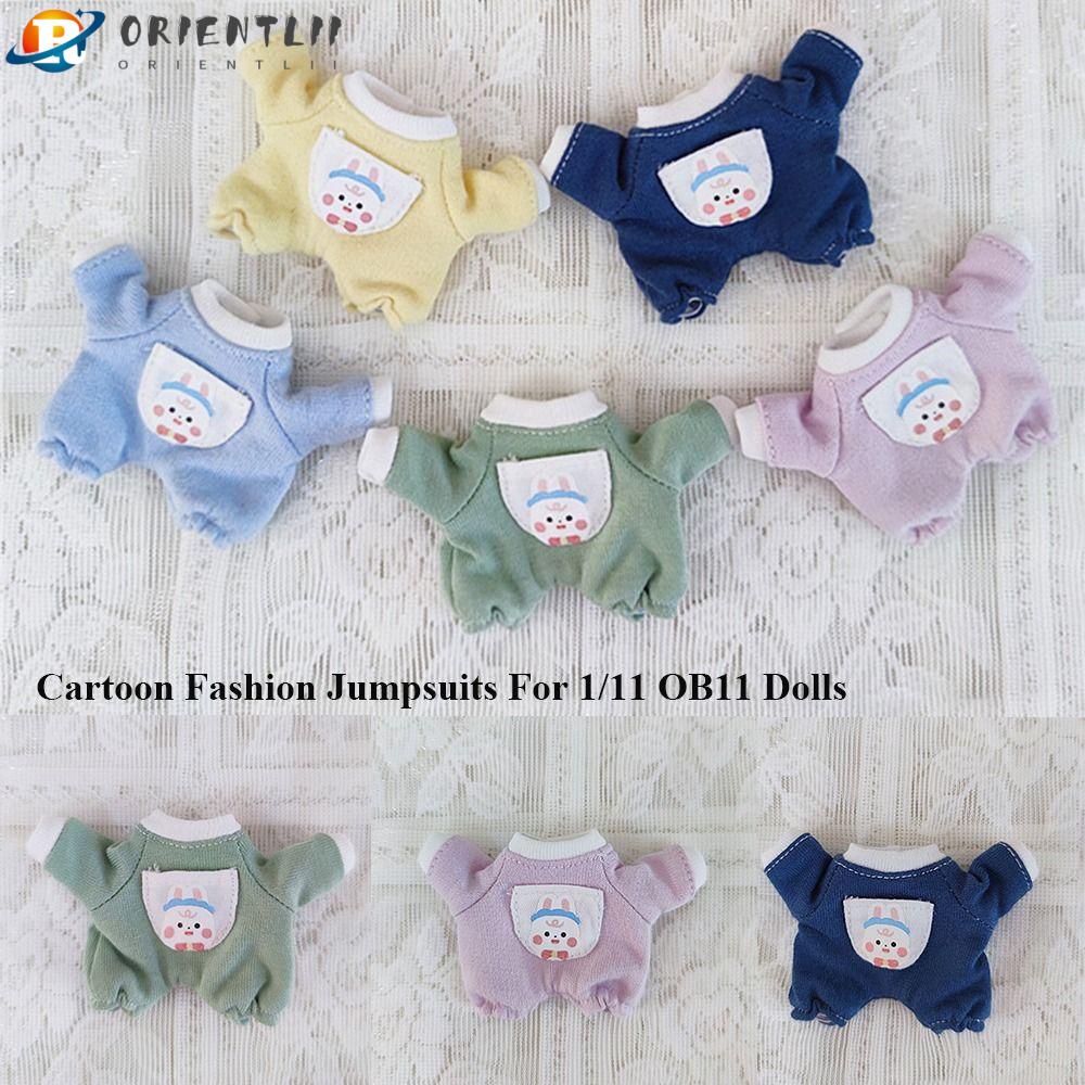ORIENTLII Bộ Áo Liền Quần Thời Trang Cho Búp Bê Tỉ Lệ 1 / 12 1 / 11 Ob11