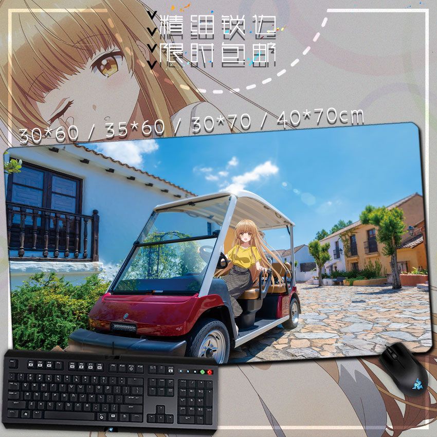 The Angel Next Door Spoils Me Rotten Shiina Mahiru Mouse pad desk mat
