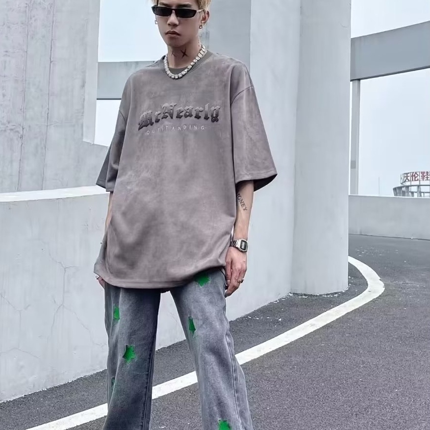 Áo Thun Tay Ngắn Phong Cách Retro Mỹ Thời Trang Mùa Hè Mới Cho Nam