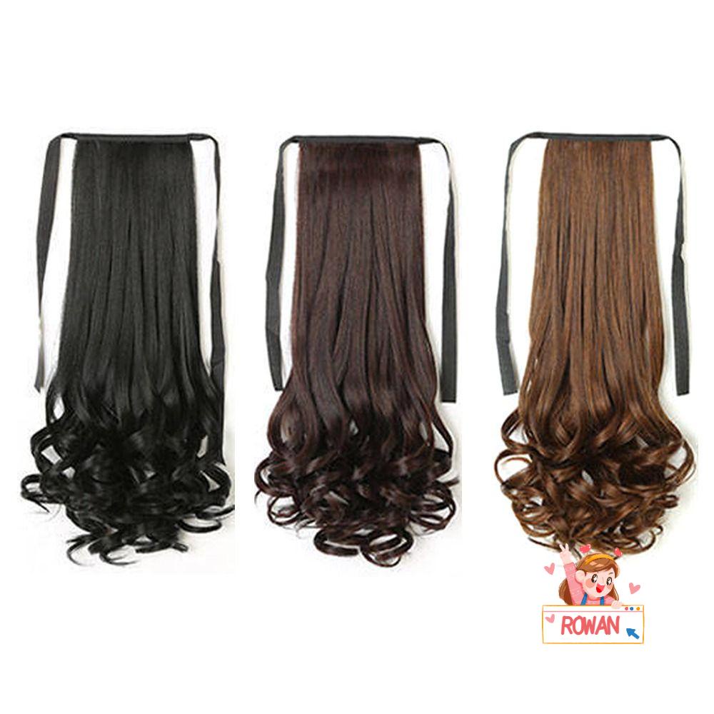 Tóc Giả Đuôi Ngựa Dài 38-58cm Thời Trang Cho Nữ