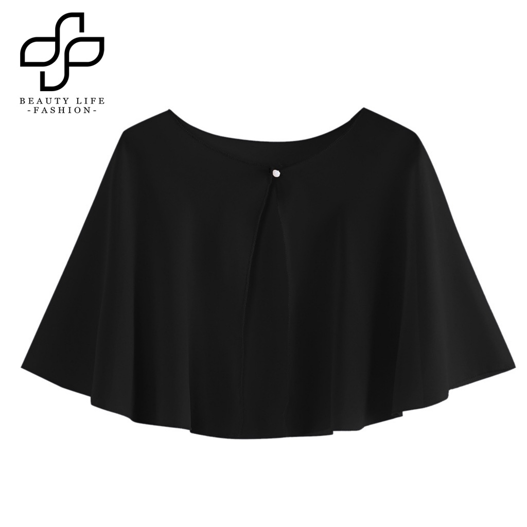 Áo Choàng Chống Tia UV Cài Nút Phía Trước Dáng Rộng Màu Trơn Thời Trang Dành Cho Nữ