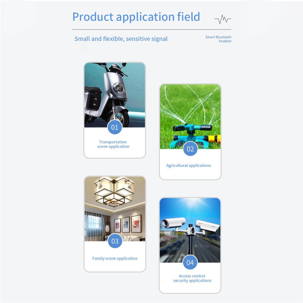 Điều Khiển Từ Xa 433 315 430 418 Mhz Đa Tần Số Cho Đèn Báo Động An Ninh