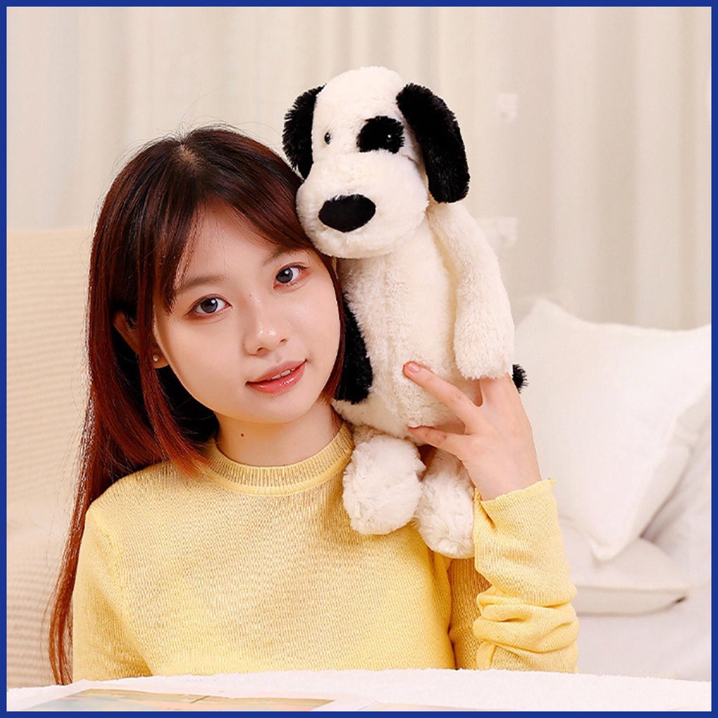 Thú Nhồi Bông Hình Chú Chó Hoạt Hình Đáng Yêu Trang Trí Phòng Bé