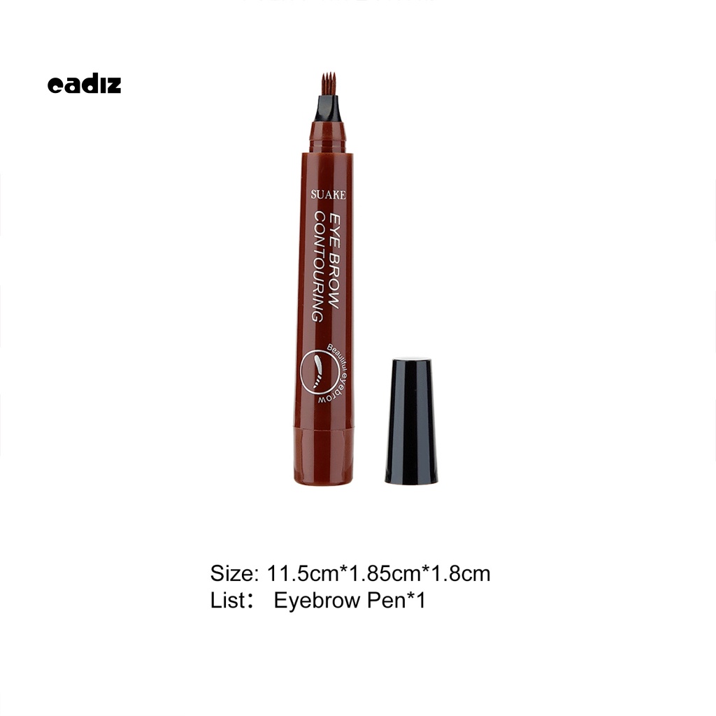 Bút Kẻ Mày Đầu 4 Ngạnh Cho Nét Vẽ Mềm Mại Tự Nhiên Dễ Sử Dụng