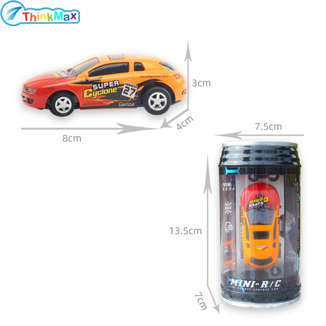 Thinkmax Mô Hình Xe Hơi Đua Điều Khiển Từ Xa 2.4g Mini 1: 64
