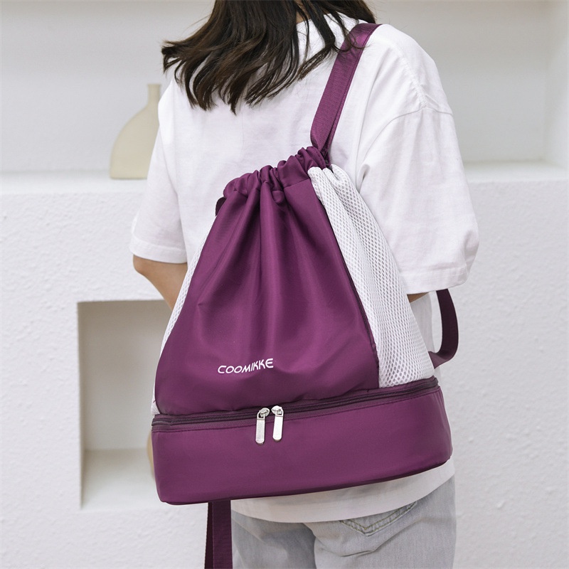 Túi Đựng Đồ Thể Thao Chống Thấm Nước Có Ngăn Khô Ướt Tách Biệt Tiện Dụng