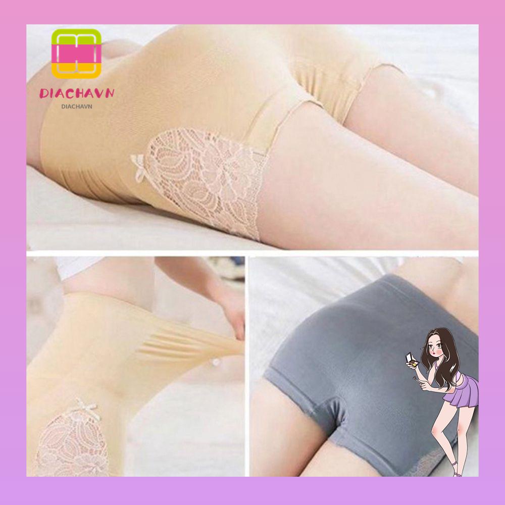 Quần Bảo Hộ Phối Ren Chống Chói Thời Trang Cho Nữ