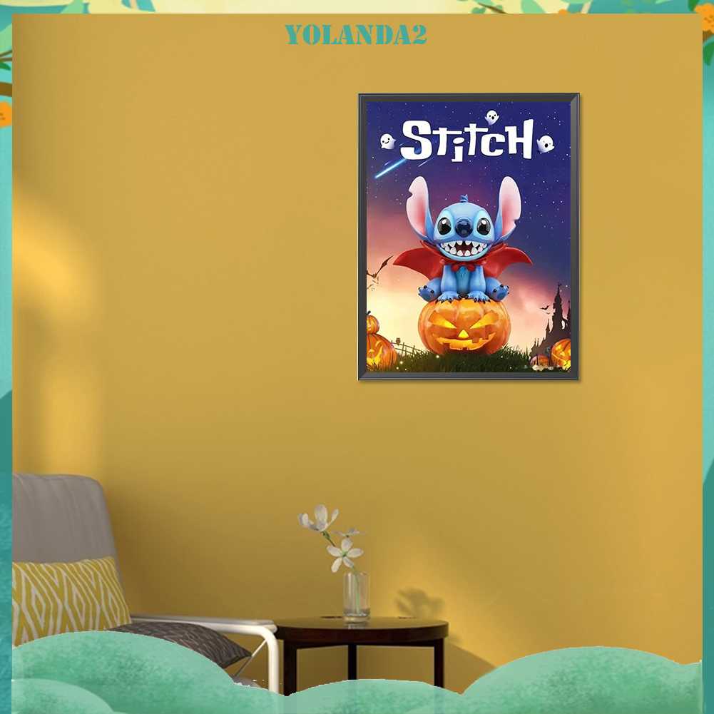 Bộ Tranh Đính Đá 5D Họa Tiết Hoạt Hình Độc Đáo DIY Dùng Trang Trí Nhà Cửa