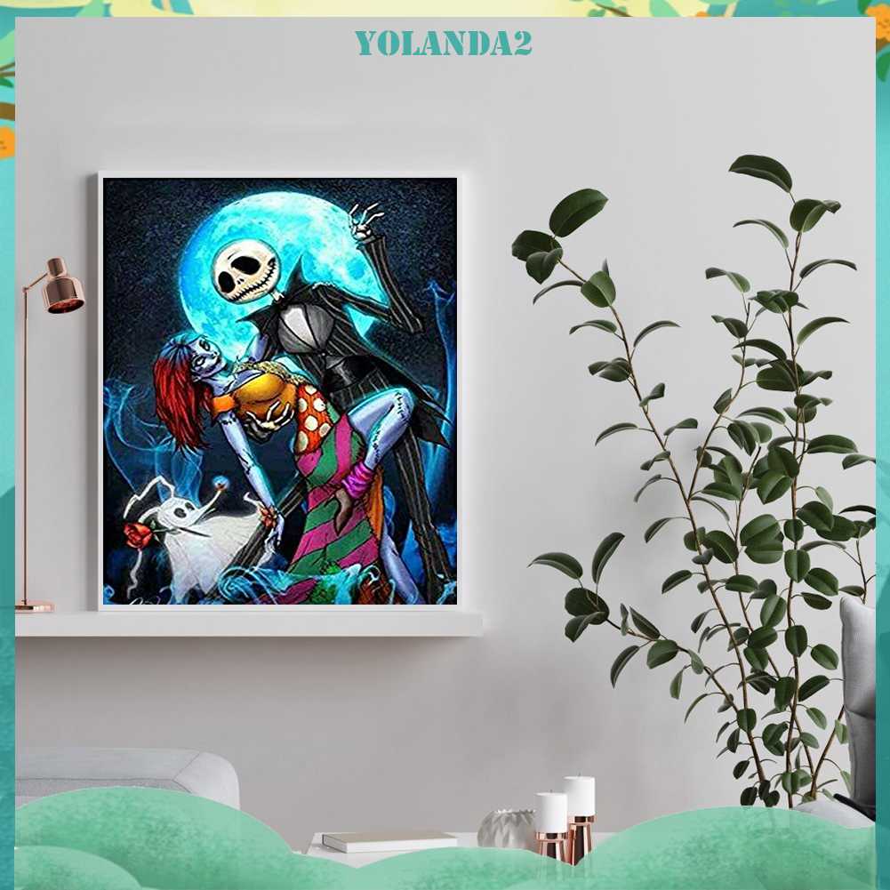 Tranh Đính Đá Kim Cương Toàn Bộ 5D DIY Hình Vẽ Vũ Công Đêm