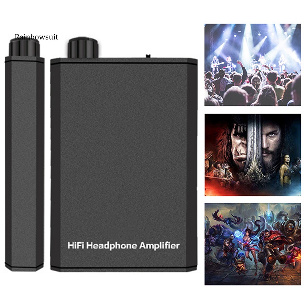 Bộ Khuếch Đại Âm Thanh HiFi XBS BASS Không Gây Tiếng Ồn Có Thể Sạc Lại Giắc Cắm 3.5mm