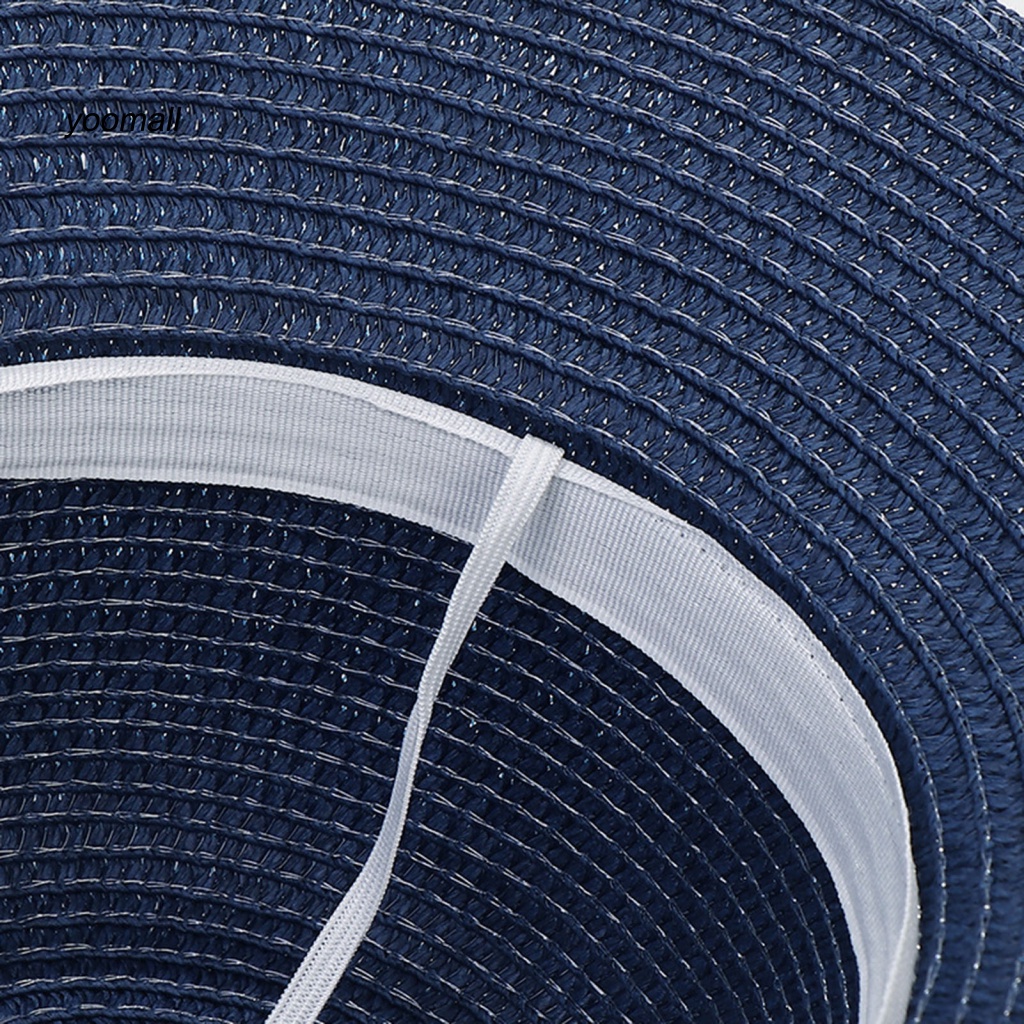 Nón Cối Rộng Vành Phối Nơ Ruy Băng Đính Ngọc Trai Giả Thời Trang Mùa Hè Cho Nữ