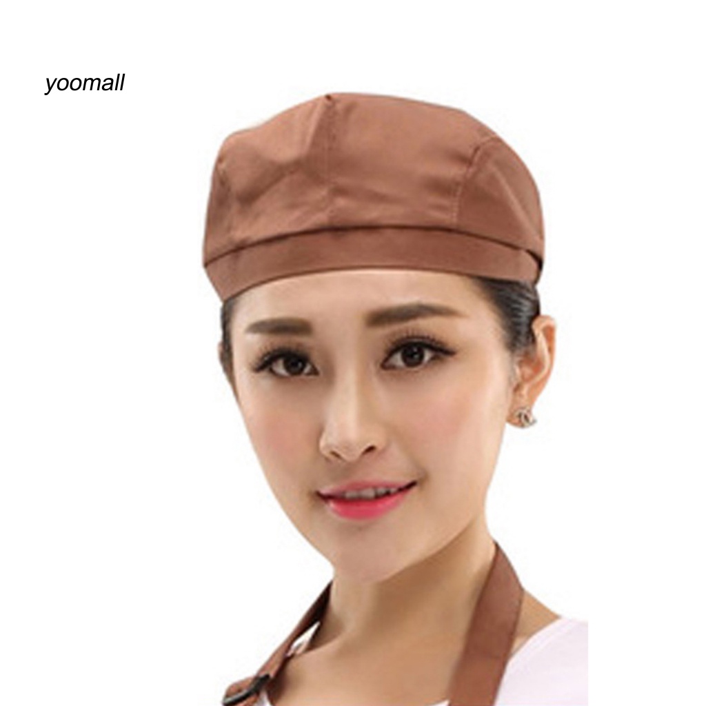 Yo / Mũ Đầu Bếp Họa Tiết Kẻ Sọc In Chilli Thoáng Khí Cho Khách Sạn Nhà Hàng