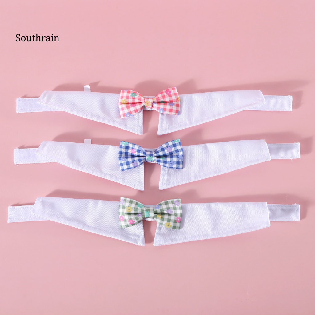 Vòng Cổ Giả Xương Cá Chống Sờn Không Phai Màu Có Thể Điều Chỉnh Gắn Nơ Cho Thú Cưng