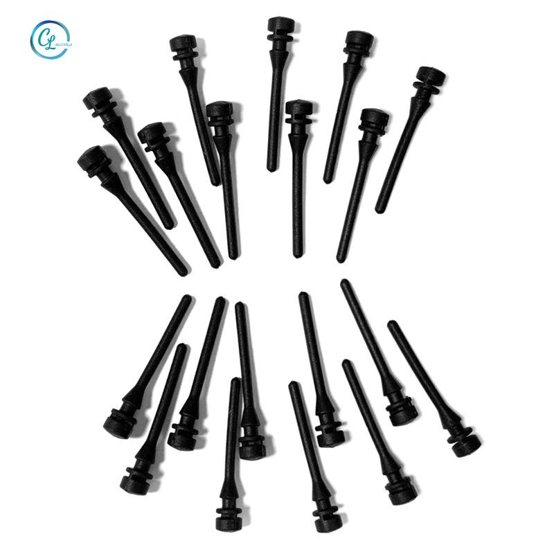 Set 20 Đinh Vít Giảm Sốc Bằng Silicon Màu Đen Cho Quạt Máy Tính