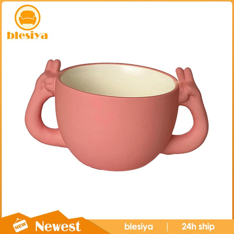 Cốc Sứ Uống Nước / Trà Sữa / Cà Phê Thiết Kế Độc Đáo Tiện Dụng Cho Gia Đình