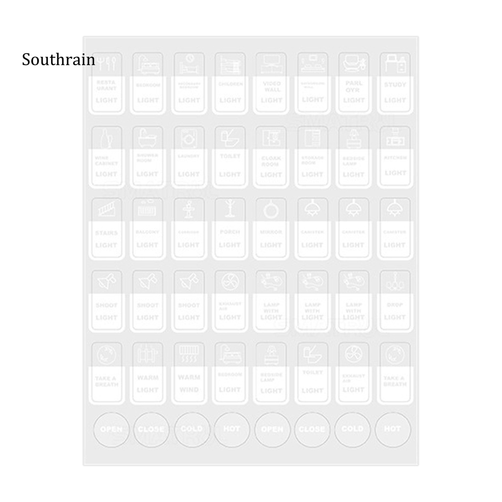 1 Tấm Nhãn Dán Biểu Tượng Tiếng Anh Tự Dính Trong Suốt Có Thể Tháo Rời Không Để Lại Dấu Vết Cho Nhà Tắm