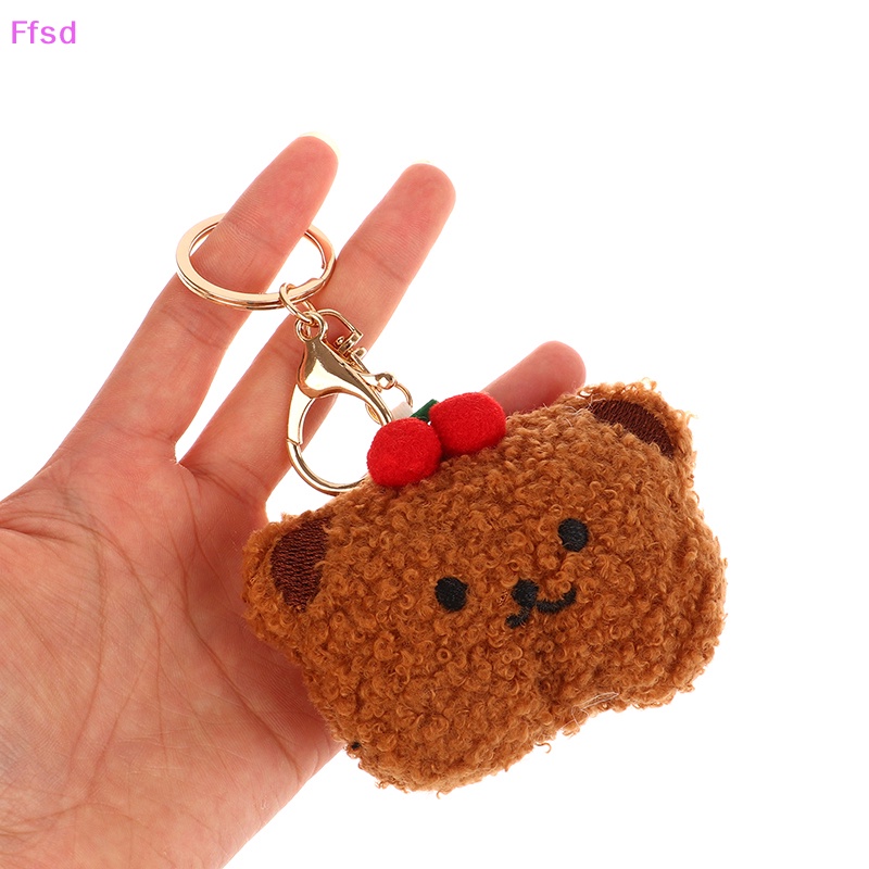 {Ffsd} Móc Khóa Hình Gấu Bông Hoạt Hình Đáng Yêu Dành Cho Bé Gái