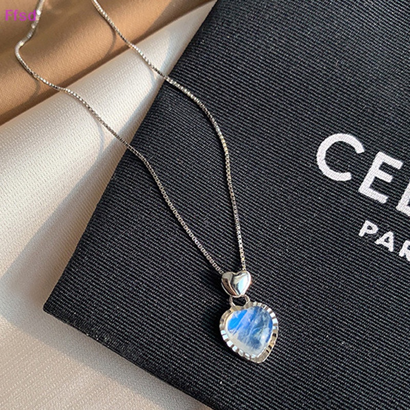 {Ffsd} Vòng Cổ Choker Mặt Pha Lê Hình Trái Tim Thời Trang Hợp Xu Hướng Dành Cho Bạn Nữ * Bán Chạy