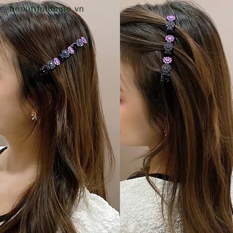 Kẹp Tóc Mỏ Vịt Đính Đá Ngọt Ngào Dễ Thương Cho Nữ