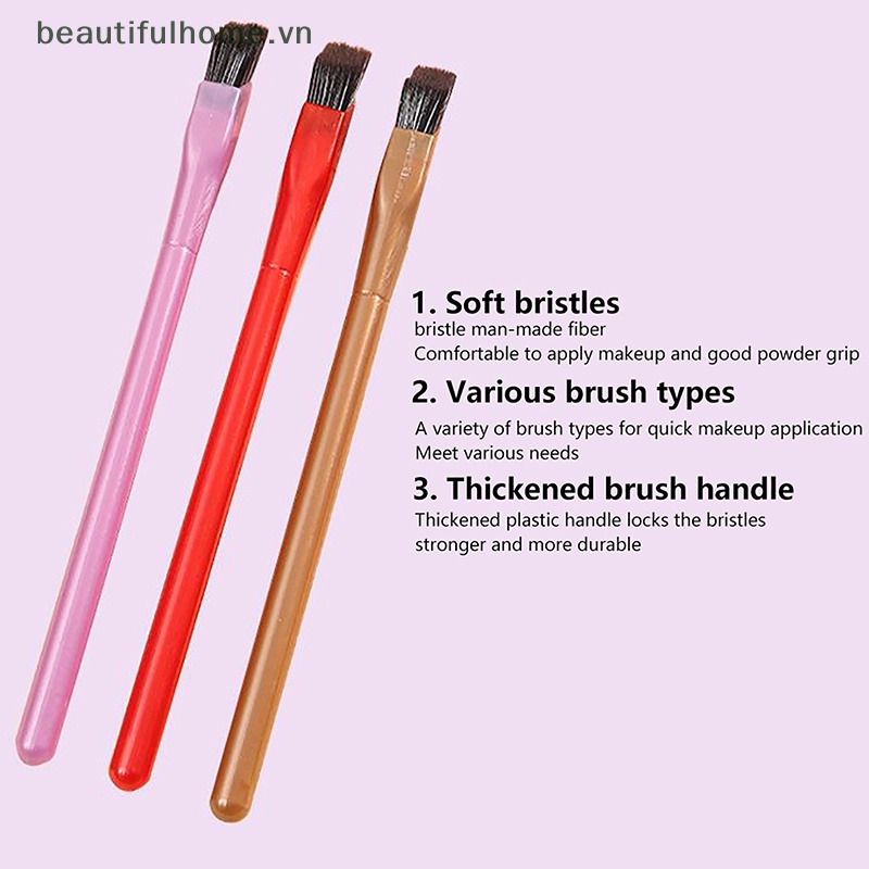 Cọ Trang Điểm Lông Mày Đầu Vuông Nổi Bật