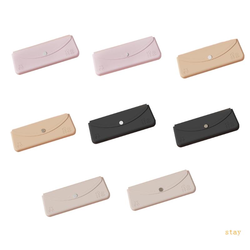 Túi Đựng Cọ Trang Điểm Bằng Silicon Mềm Nhỏ Gọn Dễ Thương