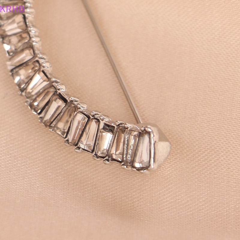 1 Trâm Cài Áo Kim Loại Hình Chữ V Thời Trang Mới