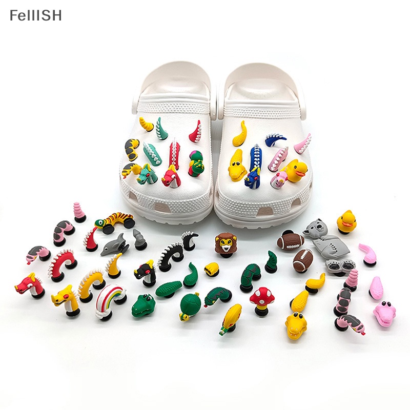 Phụ Kiện Khóa Giày Hình Động Vật 3D Dễ Thương 439br