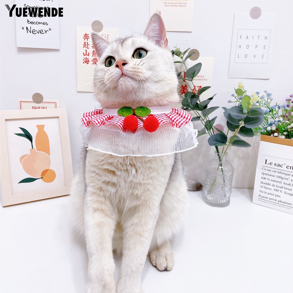 Vòng Cổ Hình Trái Cherry Xinh Xắn Cho Thú Cưng