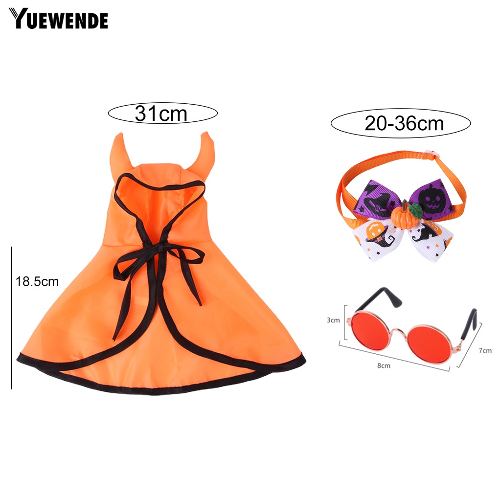 1 Bộ Áo Choàng Polyester Không Gây Kích Ứng Màu Sắc Tươi Sáng Kèm Kính Bảo Hộ Cho Thú Cưng
