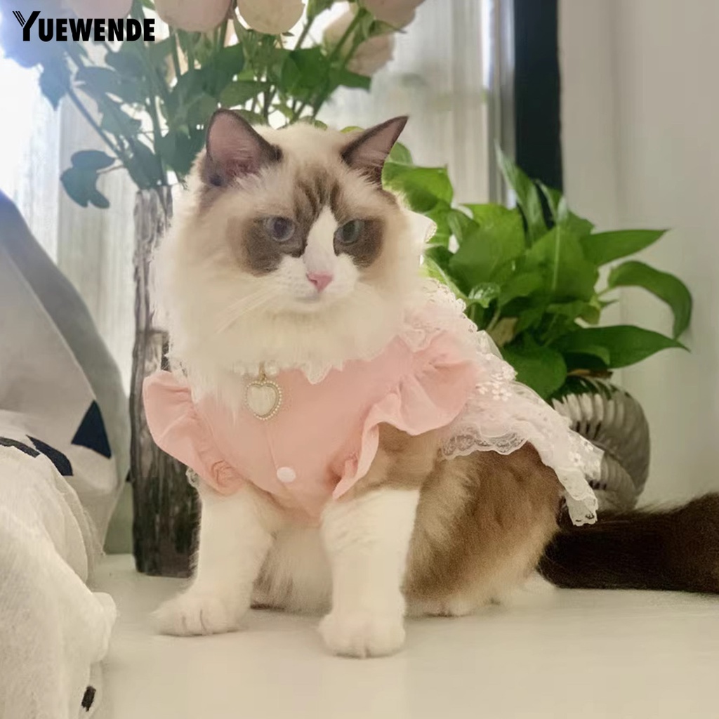 Vòng Cổ YQ.E Bề Mặt Mịn Màng Chống Phai Màu Có Thể Điều Chỉnh Trang Trí Cho Thú Cưng