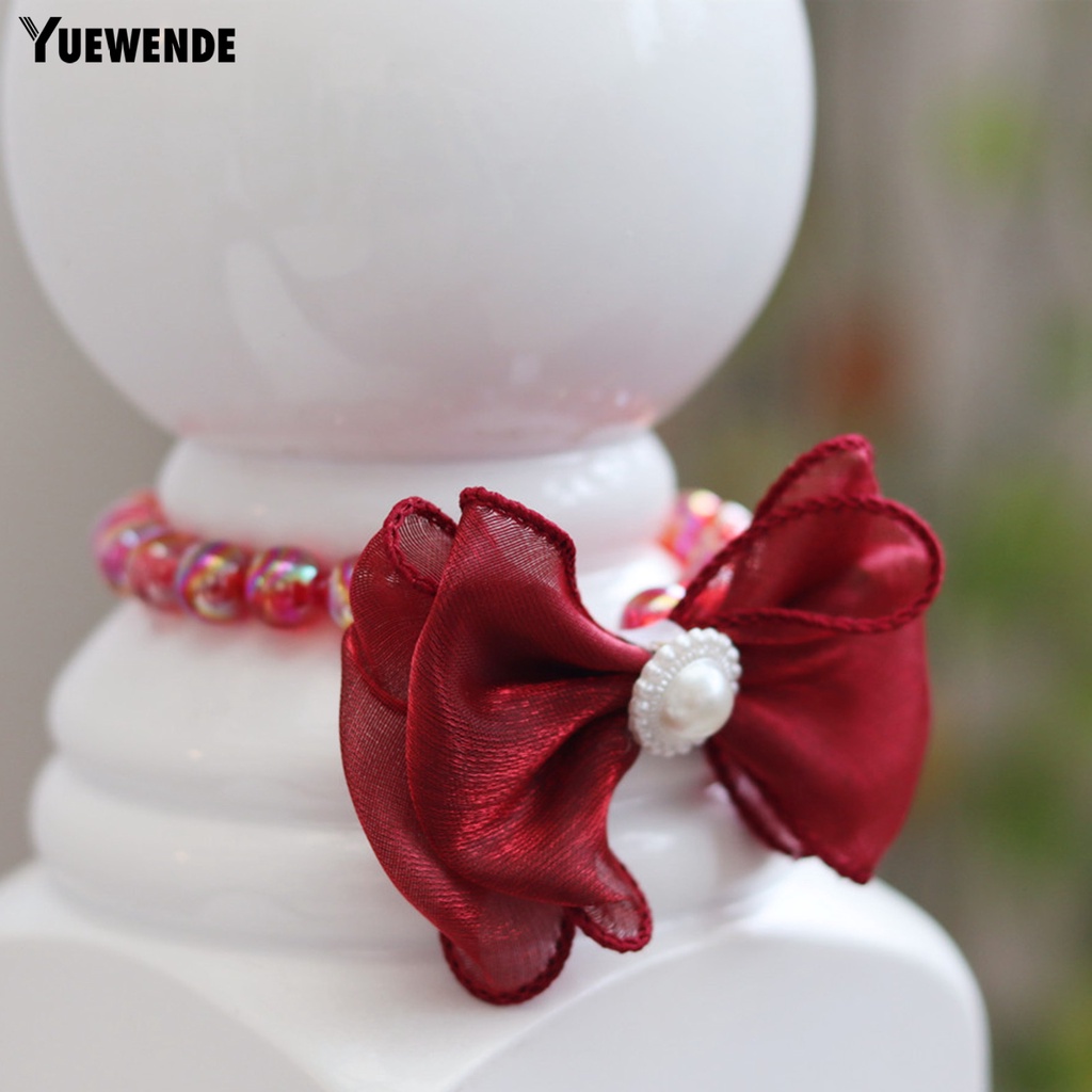 Vòng Cổ Thắt Nơ Xinh Xắn Cho Thú Cưng